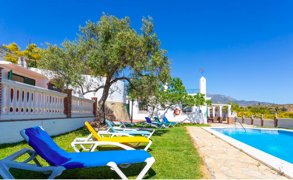 Villa te huur tijdens de wintermaanden in Nerja